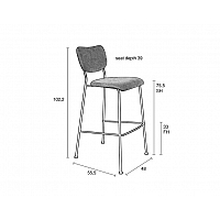 Benson bar stool